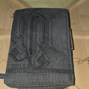 Black Canvas Wallet